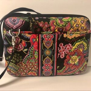 Vera Bradley Small Laptop / IPad Case Carry Bag